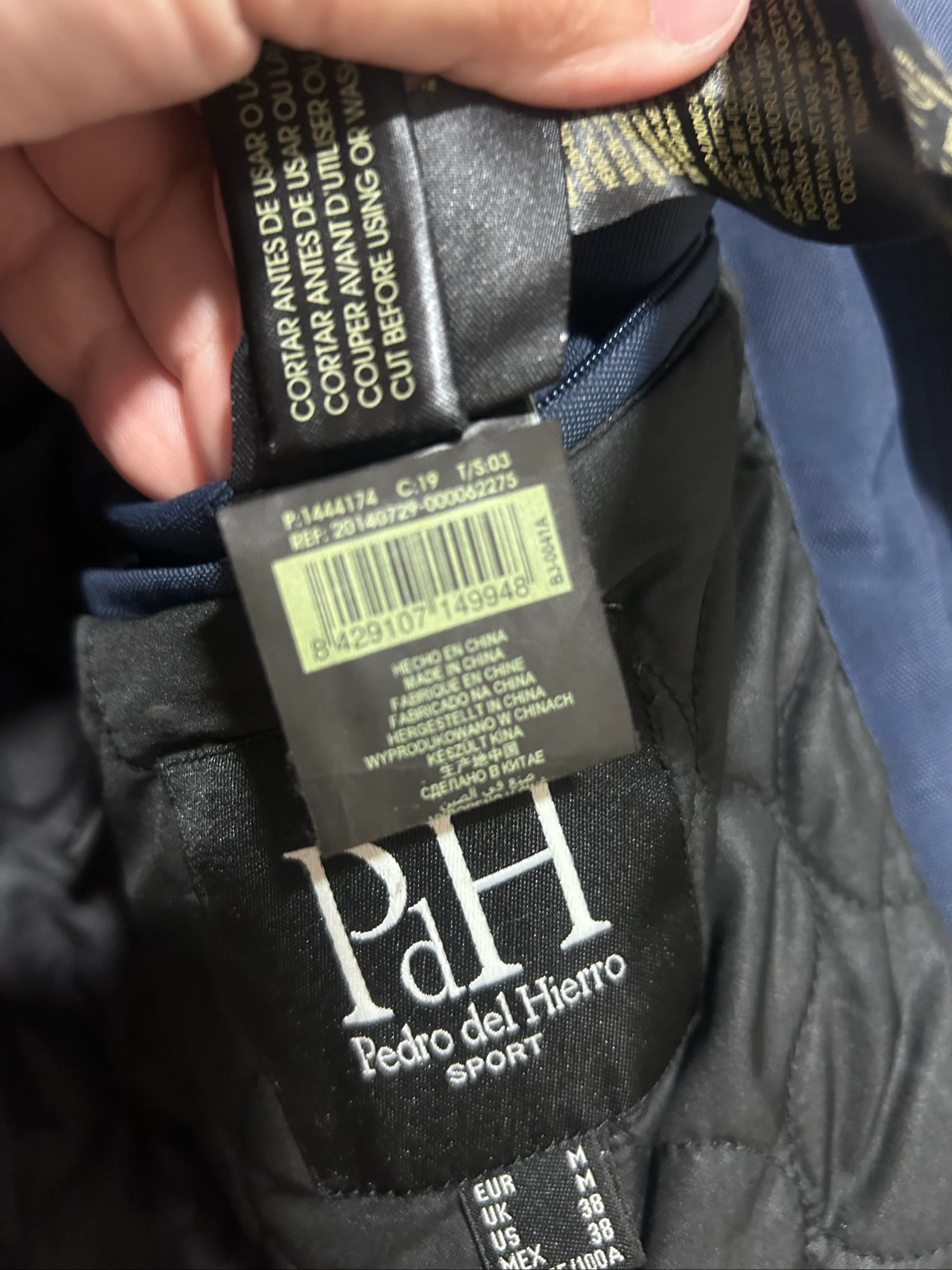 Casaco azul Pedro del Hierro – photo 13